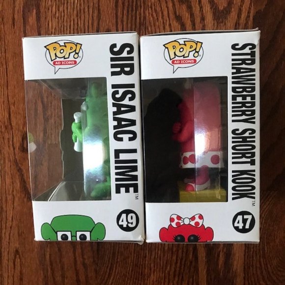 Funko Pop! Ad Icons Otter Pops #49 & 47 Set of 2 - Picture 8 of 8